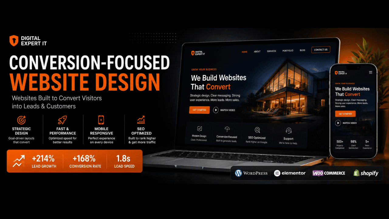Conversion-Focused Website Design That Grows Your Business