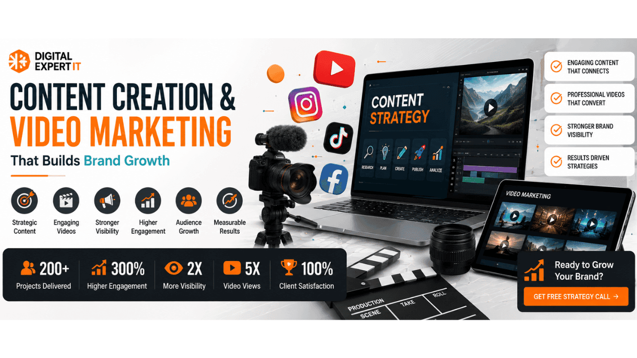 Content Creation & Video Marketing That Builds Brand Growth