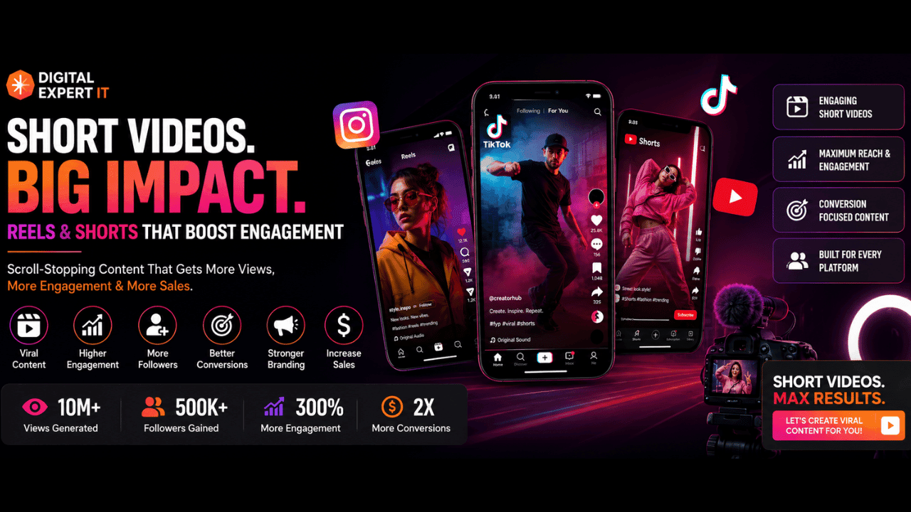 Social Media Reels & Shorts That Boost Engagement