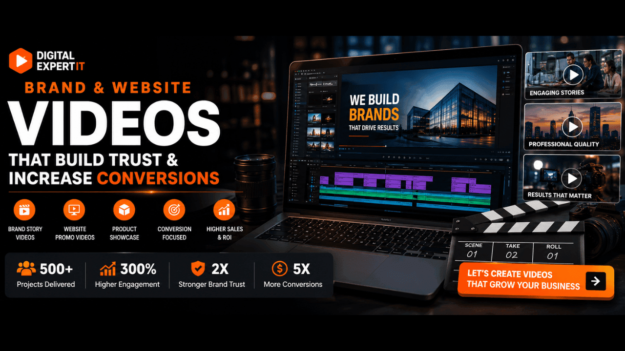 Brand & Website Videos That Build Trust & Increase Conversions