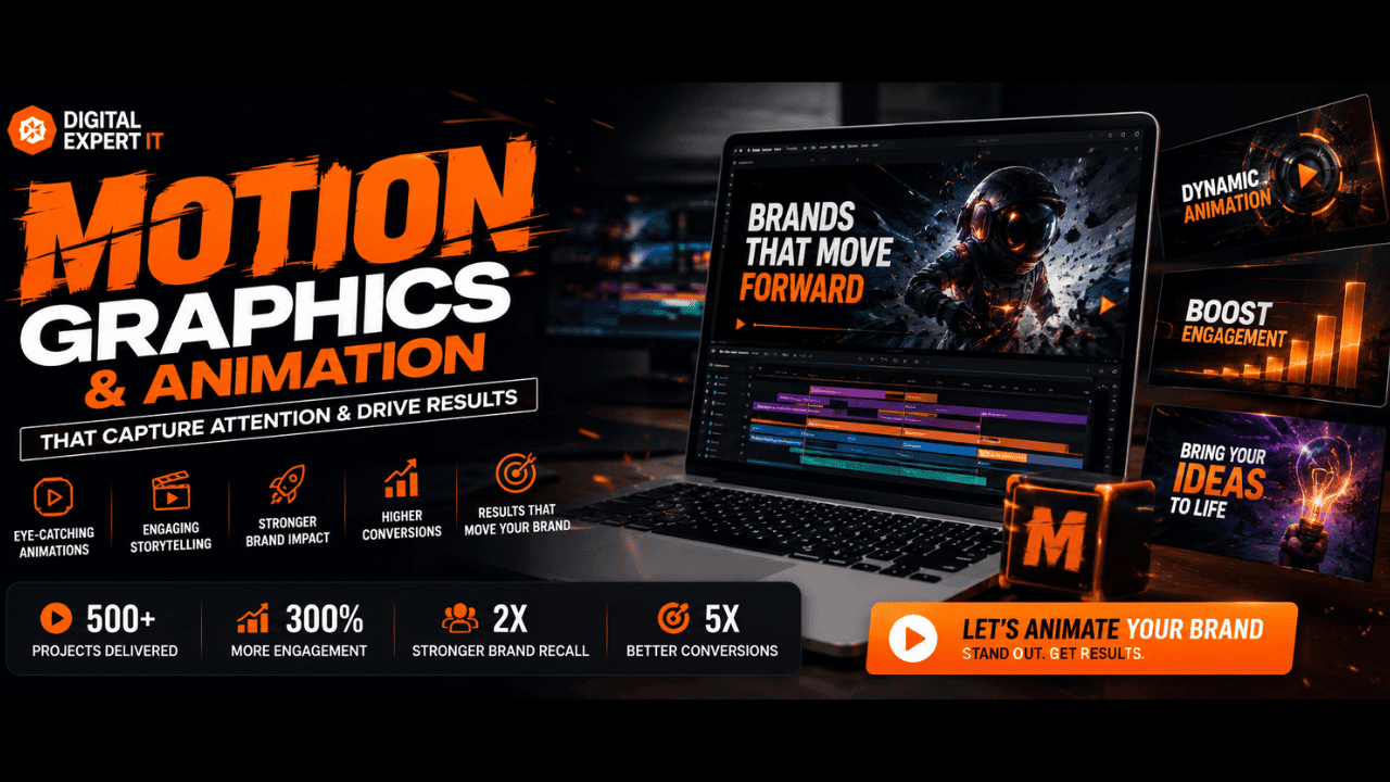 Motion Graphics & Animation That Capture Attention