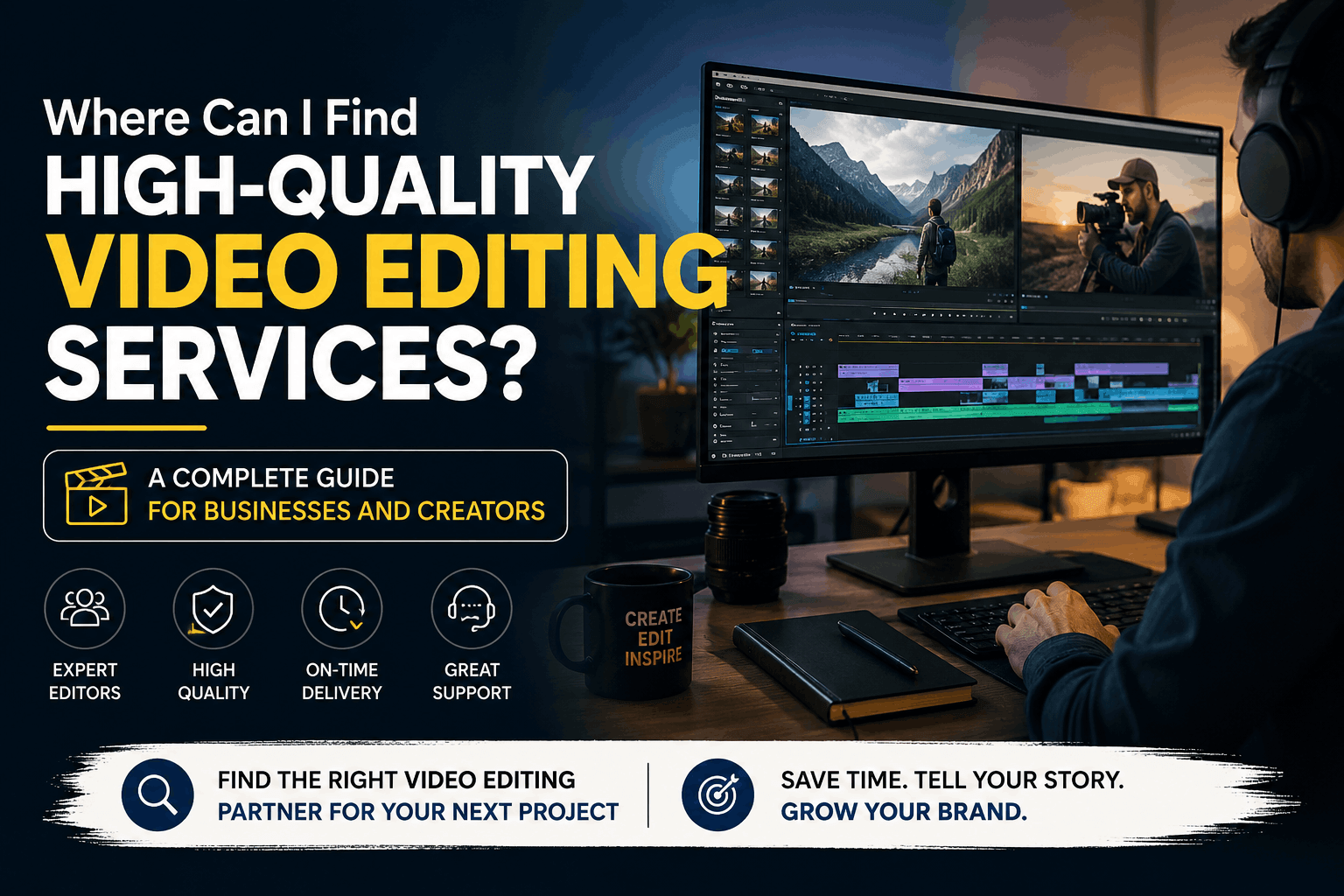 Where Can I Find High-Quality Video Editing Services? A Complete Guide for Businesses and Creators
