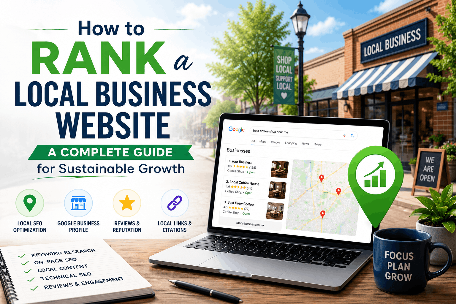 How to Rank a Local Business Website: A Complete Guide for Sustainable Growth