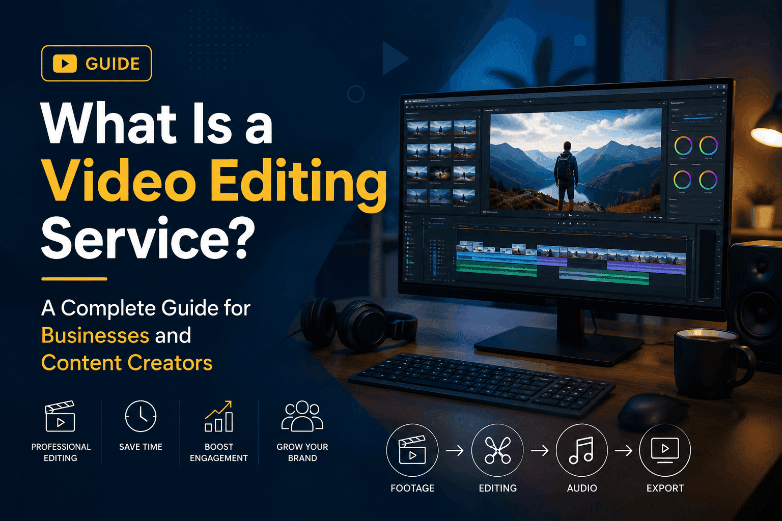 What Is a Video Editing Service? A Complete Guide for Businesses and Content Creators