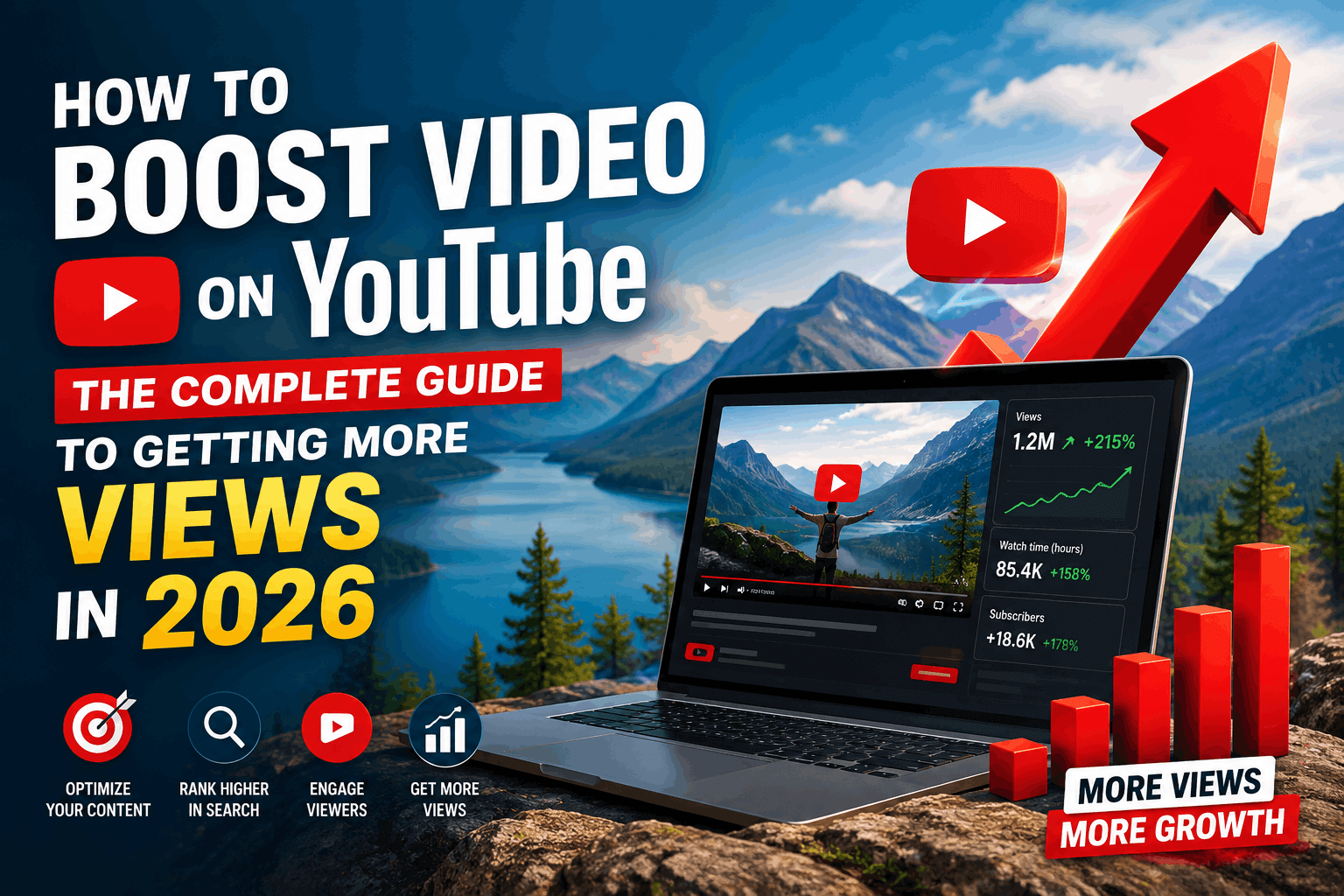 How to Boost Video on YouTube: The Complete Guide to Getting More Views in 2026