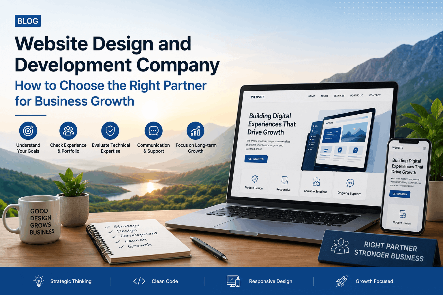 Website Design and Development Company: How to Choose the Right Partner for Business Growth