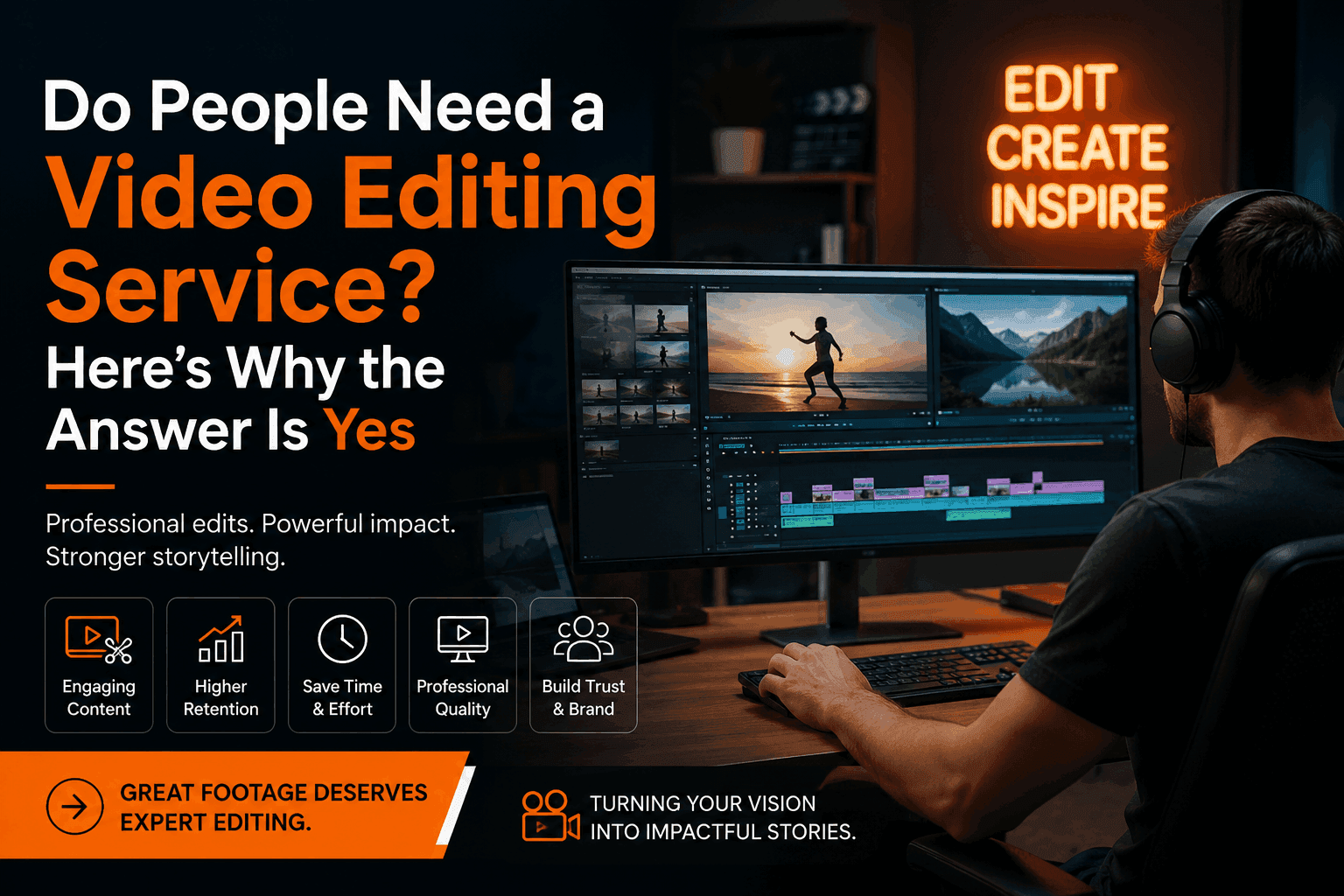 Do People Need a Video Editing Service? Here's Why the Answer Is Yes