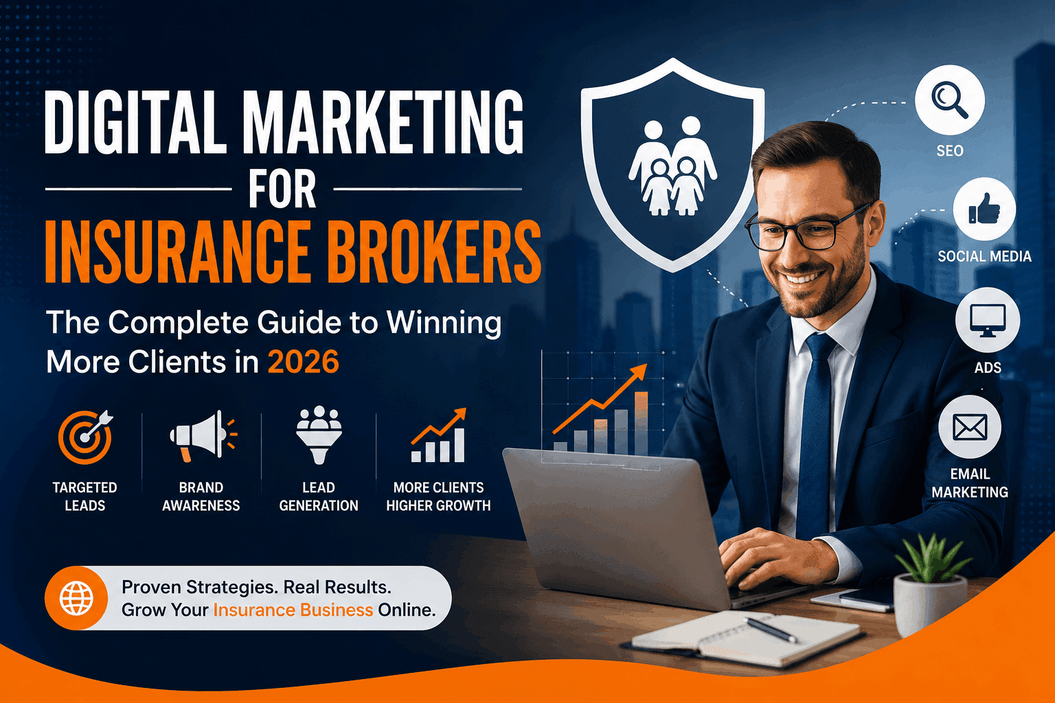 Digital Marketing for Insurance Brokers: The Complete Guide to Winning More Clients in 2026