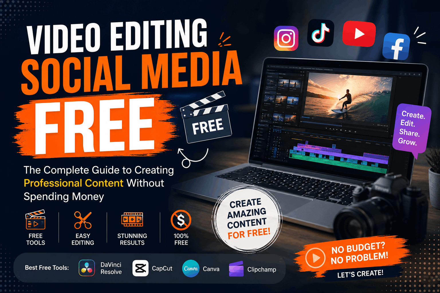 Video Editing Social Media Free: The Complete Guide to Creating Professional Content Without Spending Money