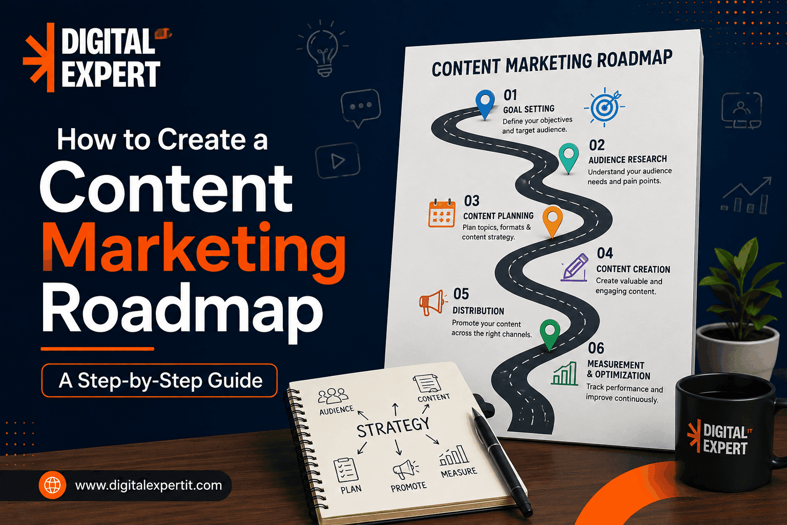 How to Create a Content Marketing Roadmap: A Step-by-Step Guide