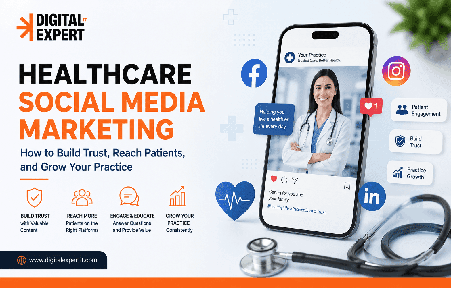 Healthcare Social Media Marketing: How to Build Trust, Reach Patients, and Grow Your Practice