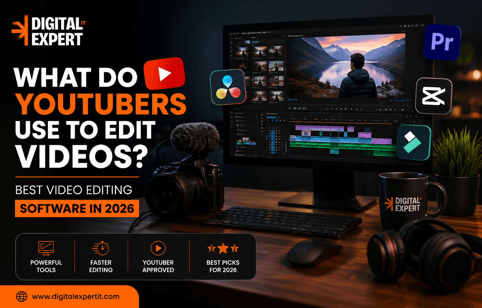 What Do YouTubers Use to Edit Videos? Best Video Editing Software in 2026