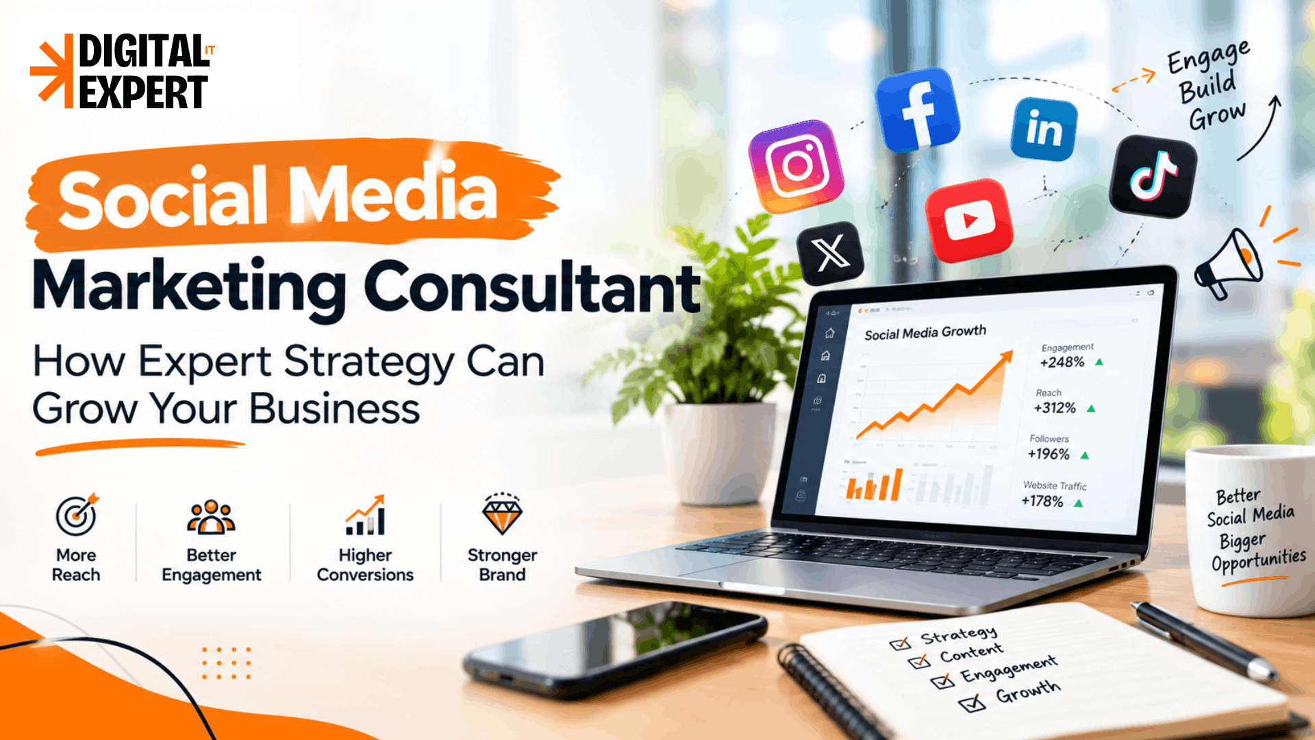 Social Media Marketing Consultant: How Expert Strategy Can Grow Your Business