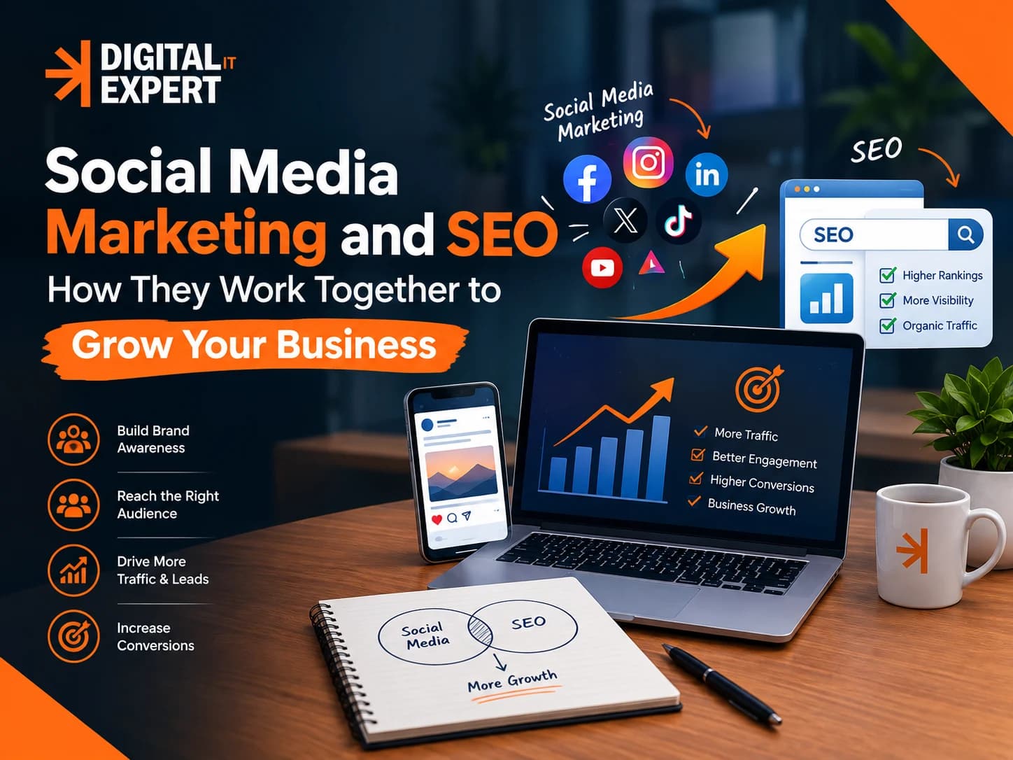 Social Media Marketing and SEO: How They Work Together to Grow Your Business