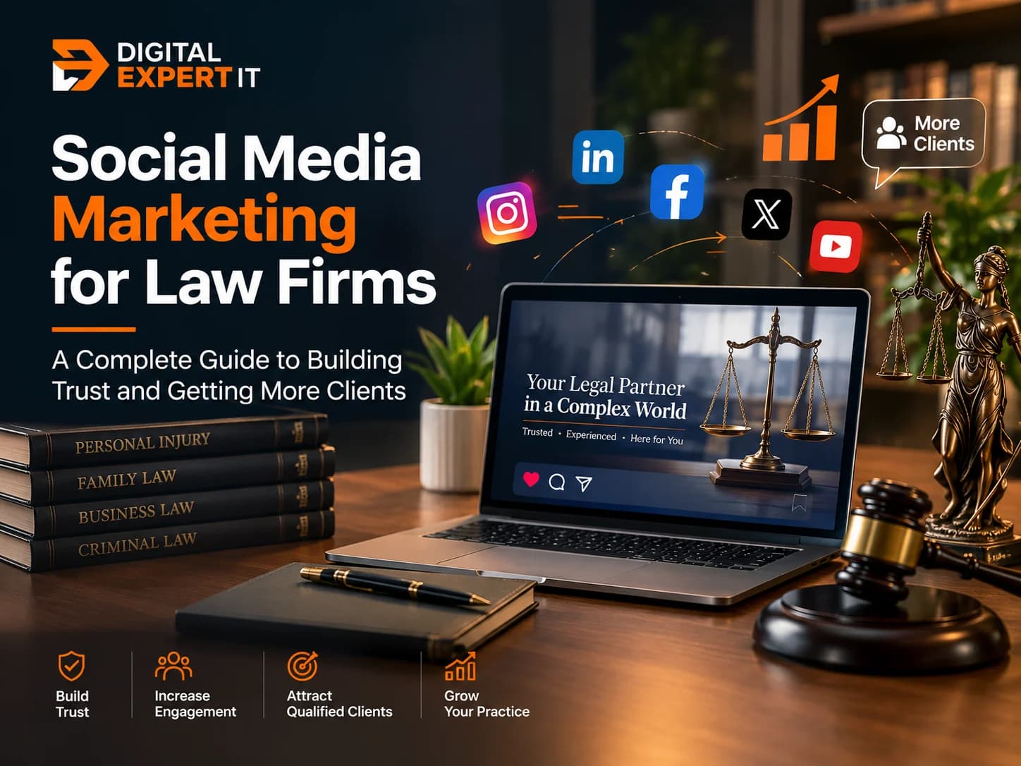 Social Media Marketing for Law Firms: A Complete Guide to Building Trust and Getting More Clients