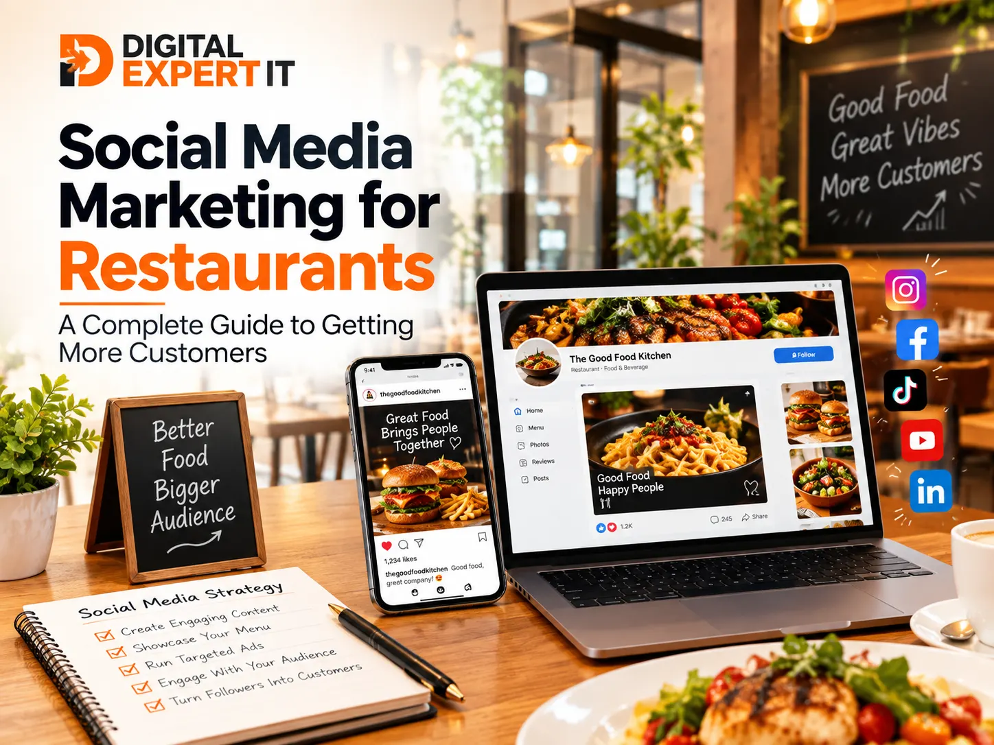 Social Media Marketing for Restaurants: A Complete Guide to Getting More Customers