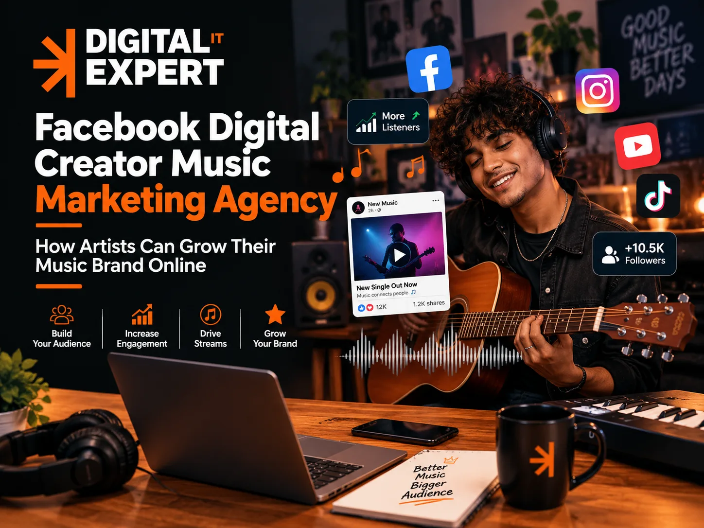 Facebook Digital Creator Music Marketing Agency: How Artists Can Grow Their Music Brand Online
