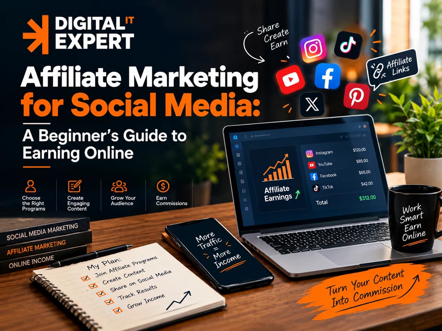 Affiliate Marketing for Social Media: A Beginner’s Guide to Earning Online