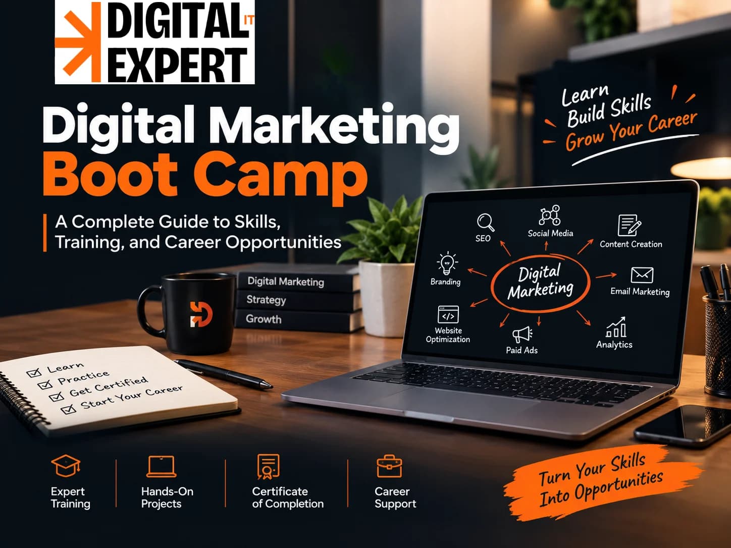 Digital Marketing Boot Camp: A Complete Guide to Skills, Training, and Career Opportunities