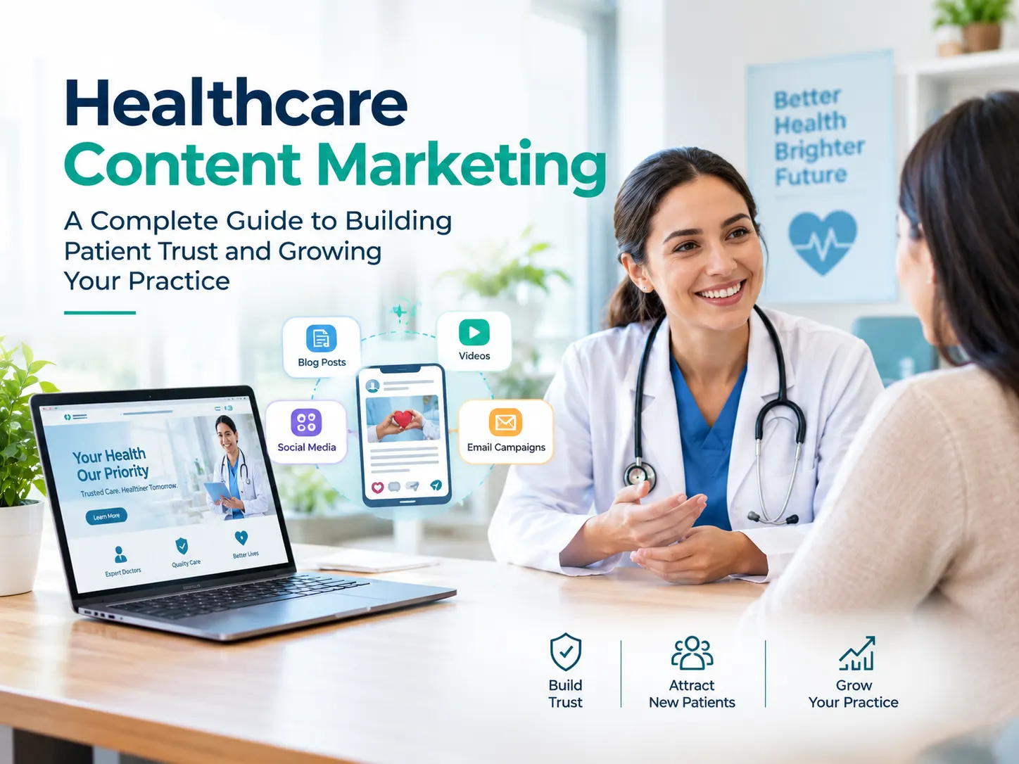 Healthcare Content Marketing: A Complete Guide to Building Patient Trust and Growing Your Practice
